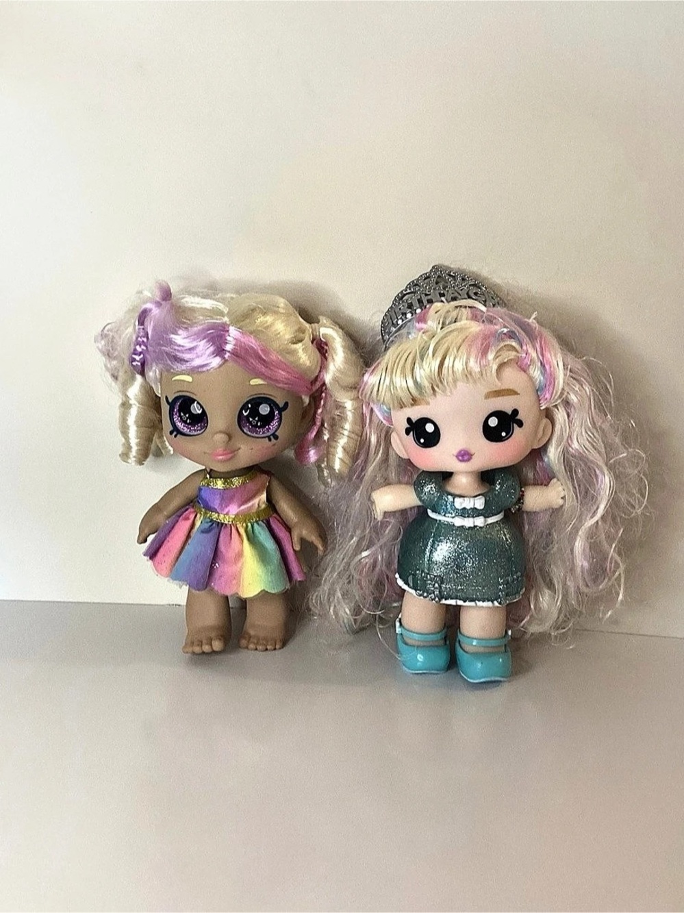 Moose Toys Kinda Kids Lot Of 2 Mystabella & Yummiland Large Dolls B3